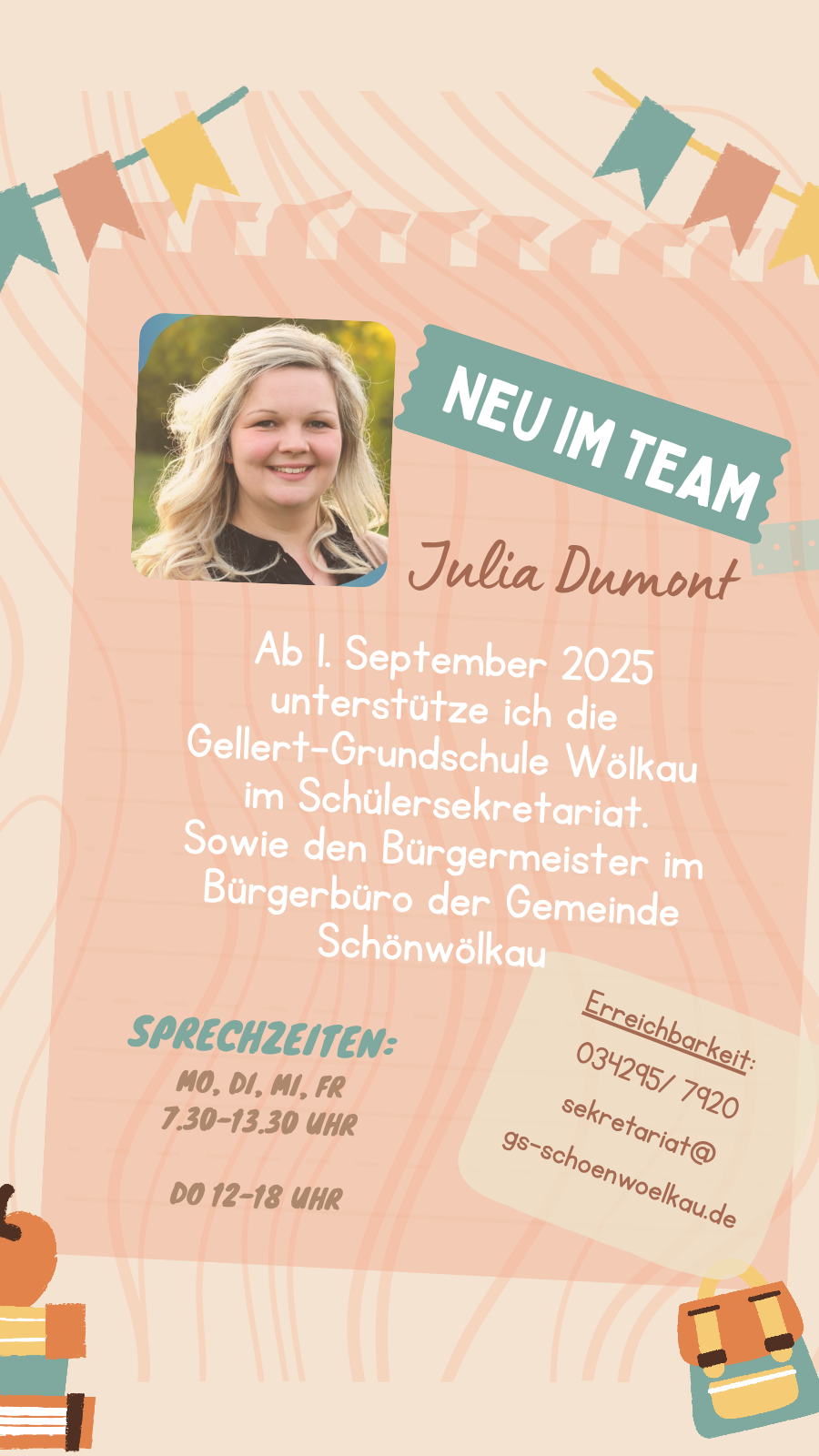 Vorstellung Frau Dumont 
